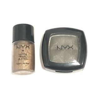 NYX Eyeshadow Set Cryptonite Mocha Pearl New